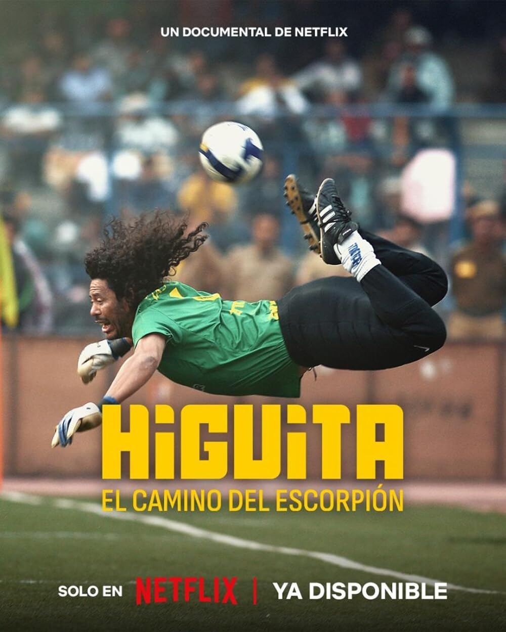 Póster de Higuita: El camino del escorpión